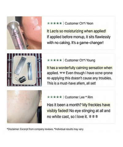 DA EFFECT Glow-Free Repair Set (Hydro Sunscreen + Post Care Balm)
