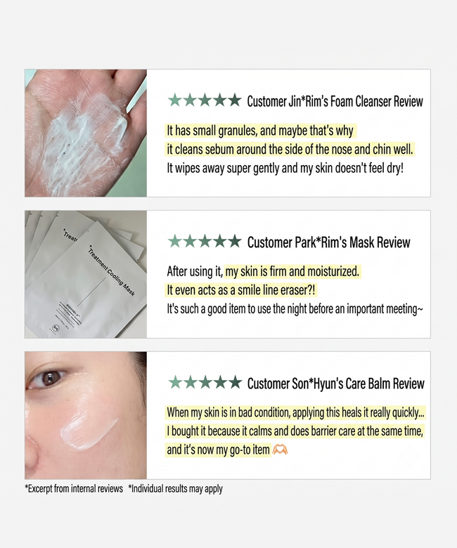 DA EFFECT Night Repair Routine Set (pH Balancing Barrier Cleanser + Treatment Cooling Mask + Post Care Balm)