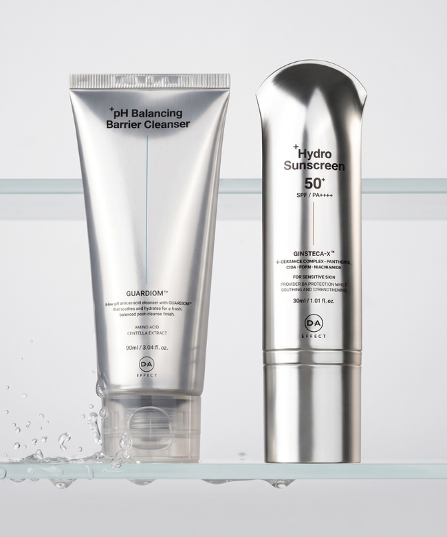 DA EFFECT Moisture Shield Clear Set (pH Balancing Barrier Cleanser + Hydro Sunscreen)