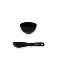 Medinic Line Advanced Care Black Rubber Bowl + Spatula Set