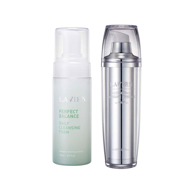 [Hot Deal] Perfect Balance Daily Cleansing Foam + Volumizing Radiance Essence White
